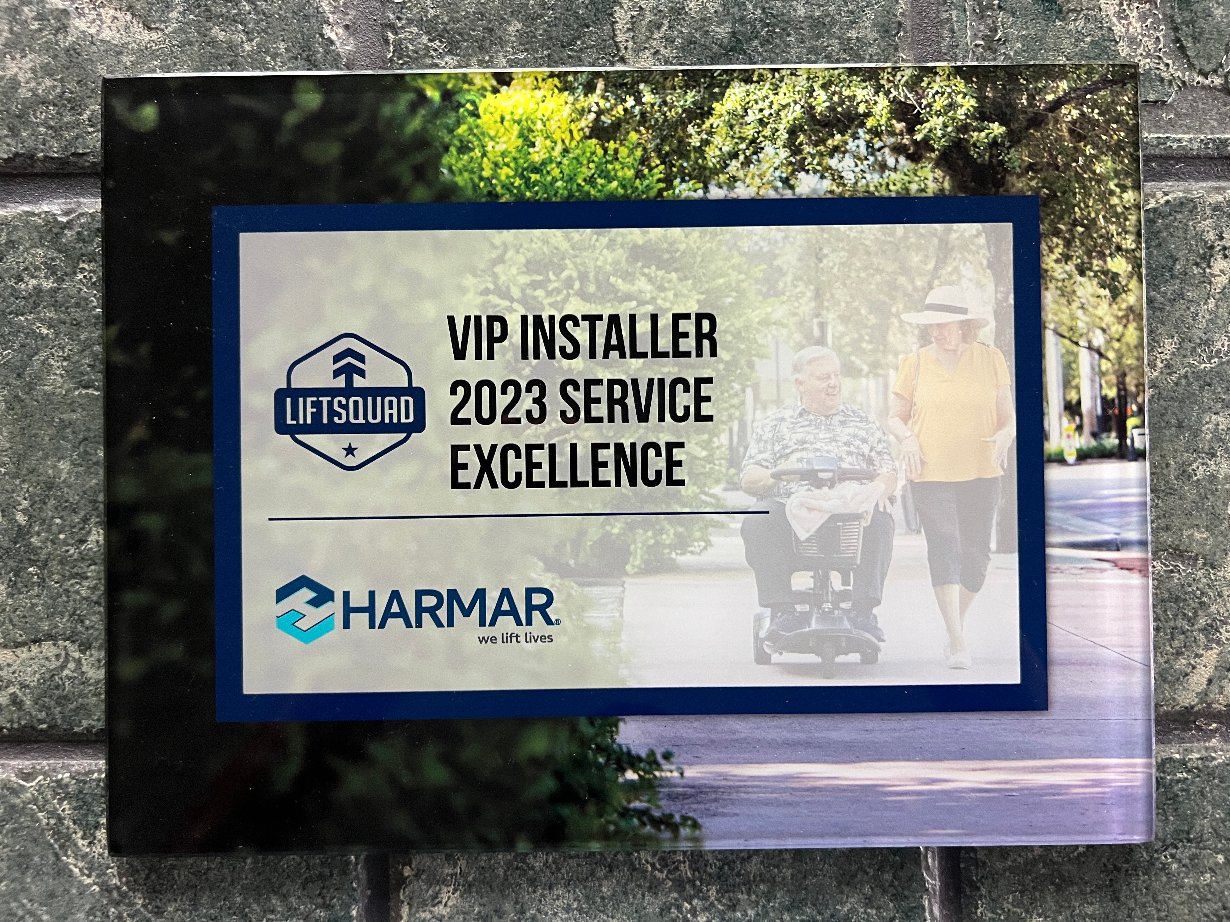 VIP Installer 2023 Service Excellence Award